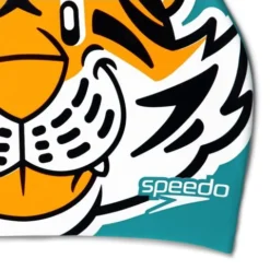 Speedo Printed Character Swim Cap - Aanadi The Bengal Tiger -Swimmer Store 00232614671 3