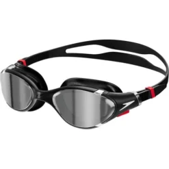 Speedo Biofuse 2.0 Goggles - Chrome Mirror/Black/Red