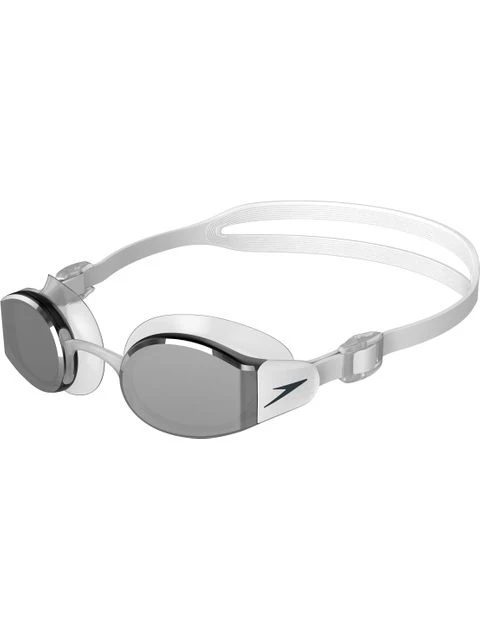 Speedo Mariner Pro Goggles - Chrome Mirror/White/Clear 2 Speedo Mariner Pro Goggles - Chrome Mirror/White/Clear - Image 2