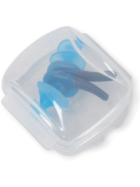 Speedo Biofuse Earplugs - USA Charcoal/Pool 4 Speedo Biofuse Earplugs - USA Charcoal/Pool - Image 4