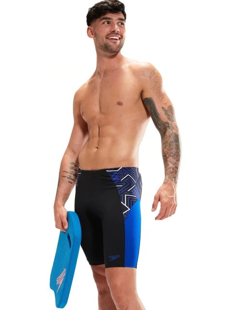 Speedo Splice Jammers - Chroma Blue 3 Speedo Splice Jammers - Chroma Blue - Image 3