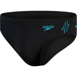 Speedo 7cm Splice Briefs - Hyperboom Black/Bolt