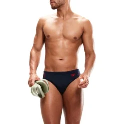 Speedo 7cm Splice Briefs - Hyperboom Navy/Red 11 Speedo 7cm Splice Briefs - Hyperboom Navy/Red -Swimmer Store 00301715148 3