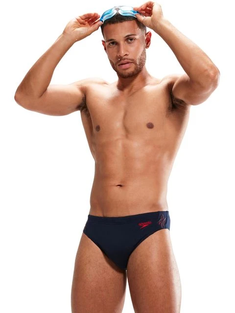 Speedo 7cm Splice Briefs - Hyperboom Navy/Red 7 Speedo 7cm Splice Briefs - Hyperboom Navy/Red - Image 7