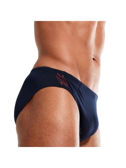 Speedo 7cm Splice Briefs - Hyperboom Navy/Red 6 Speedo 7cm Splice Briefs - Hyperboom Navy/Red - Image 6