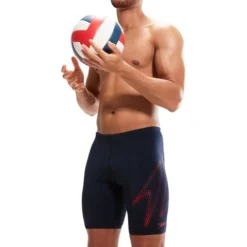 Speedo Jammers - Hyperboom Logo/Fed Red -Swimmer Store 00302115194 2