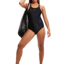 Speedo Racerback One Piece - Boom Logo/Miami Lilac 11 Speedo Racerback One Piece - Boom Logo/Miami Lilac -Swimmer Store 00304315134 4