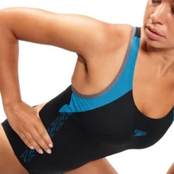 Speedo Flyback One Piece - HyperBoom/Bolt/Dove -Swimmer Store 00305015160 6