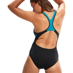 Speedo Laneback One Piece - Aquarium/Miami Lilac 12 Speedo Laneback One Piece - Aquarium/Miami Lilac -Swimmer Store 00305414840 3