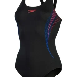 Speedo Muscleback One Piece - Fed Red/Chroma Blue