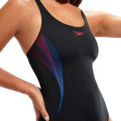 Speedo Muscleback One Piece - Fed Red/Chroma Blue 10 Speedo Muscleback One Piece - Fed Red/Chroma Blue -Swimmer Store 00305814836 5