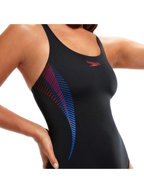 Speedo Muscleback One Piece - Fed Red/Chroma Blue 5 Speedo Muscleback One Piece - Fed Red/Chroma Blue - Image 5