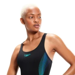 Speedo Muscleback One Piece - Chroma Blue/Aquarium -Swimmer Store 00305814837 5