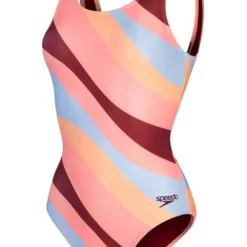 Speedo U-Back One Piece - Soft Coral/Nectarine
