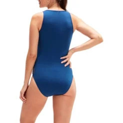 Speedo Panel Hydrasuit One Piece - Soft Coral/Miami Lilac -Swimmer Store 00309114496 4