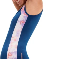 Speedo Panel Hydrasuit One Piece - Soft Coral/Miami Lilac -Swimmer Store 00309114496 6