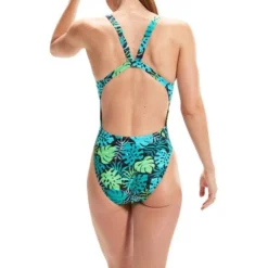 Speedo Leaderback One Piece - Aquarium/Aquasplash 12 Speedo Leaderback One Piece - Aquarium/Aquasplash -Swimmer Store 00317315206 3