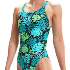 Speedo Leaderback One Piece - Aquarium/Aquasplash 15 Speedo Leaderback One Piece - Aquarium/Aquasplash -Swimmer Store 00317315206 6