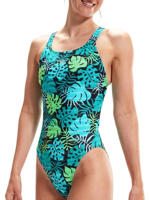 Speedo Leaderback One Piece - Aquarium/Aquasplash 7 Speedo Leaderback One Piece - Aquarium/Aquasplash - Image 7