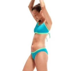 Speedo Solid Waistband Briefs - Aquarium/Fake Green -Swimmer Store 00318215501 4