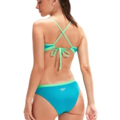 Speedo Solid Waistband Briefs - Aquarium/Fake Green -Swimmer Store 00318215501 6