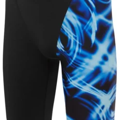 Speedo V-Cut Jammers - Black/Beautiful Blue