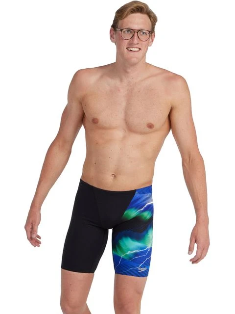 Speedo V-Cut Jammers - Beautiful Blue/Siren Red 3 Speedo V-Cut Jammers - Beautiful Blue/Siren Red - Image 3