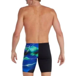 Speedo V-Cut Jammers - Beautiful Blue/Siren Red 7 Speedo V-Cut Jammers - Beautiful Blue/Siren Red -Swimmer Store 00347015852 3
