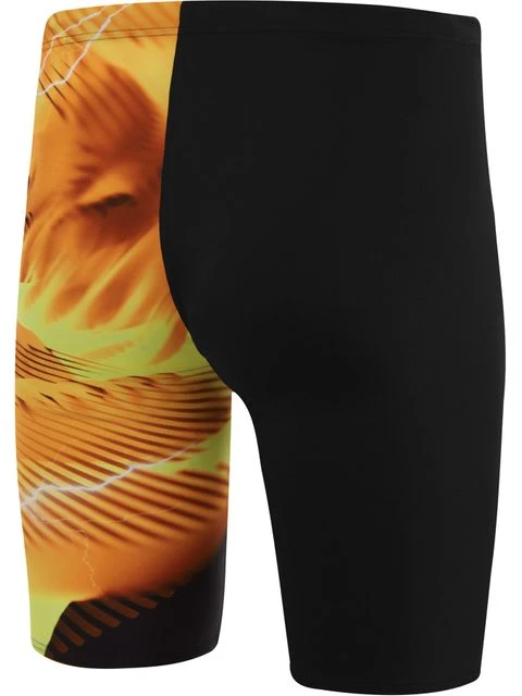 Speedo V-Cut Jammers - Boost Orange/Chartreuse 2 Speedo V-Cut Jammers - Boost Orange/Chartreuse - Image 2