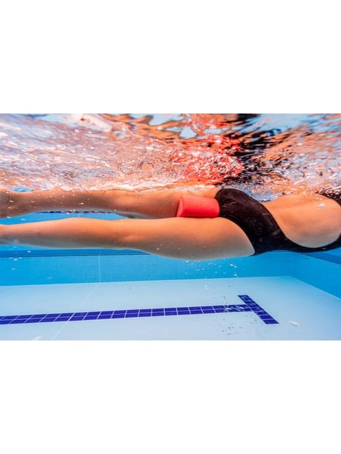 Speedo Elite Pullbuoy - Lava Red/True Navy 2 Speedo Elite Pullbuoy - Lava Red/True Navy - Image 2