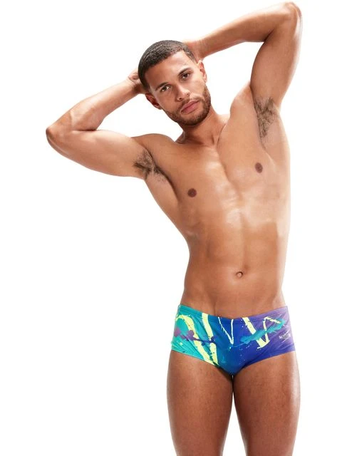 Speedo 14cm Briefs - Miami Lilac/Bright Zest 2 Speedo 14cm Briefs - Miami Lilac/Bright Zest - Image 2