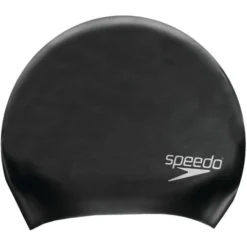 Speedo Long Hair Swim Cap - Black