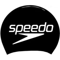 Speedo Long Hair Logo Swim Cap