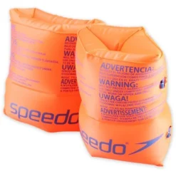 Speedo Roll Up Armbands - Orange