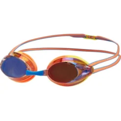 Speedo Opal Junior Goggles - Mirror/Fluro Orange/Lazer Lemon/Bondi Blue