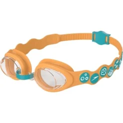 Speedo Infant Spot Goggles - Clear/Aquarium/Orange
