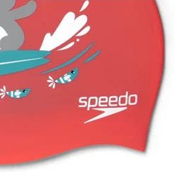 Speedo Junior Digital Printed Swim Cap - Pesca/Aquarium/Shark -Swimmer Store 0838614635 2