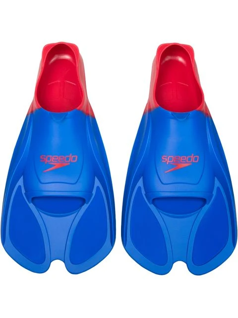 Speedo Biofuse Training Fins - Blue Flame & Fire 1 Speedo Biofuse Training Fins - Blue Flame & Fire