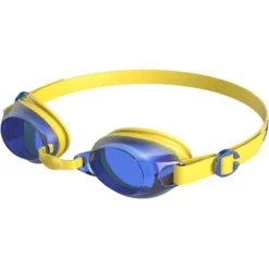 Speedo Jet Junior Goggles - Neon Blue Tint/Empire Yellow