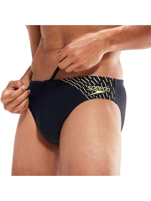Speedo 7cm Briefs - Medley Logo True Navy/Spritz 6 Speedo 7cm Briefs - Medley Logo True Navy/Spritz - Image 6