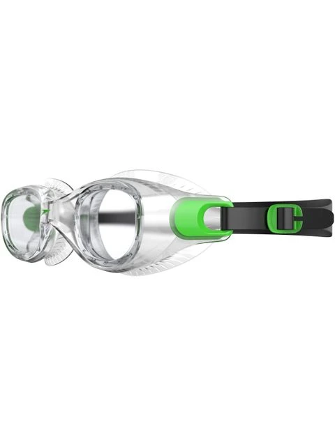 Speedo Futura Classic Clear Goggles - Fluro Green & Clear 2 Speedo Futura Classic Clear Goggles - Fluro Green & Clear - Image 2