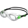 Speedo Futura Classic Clear Goggles - Fluro Green & Clear