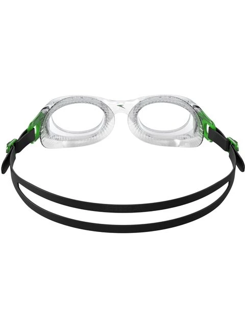 Speedo Futura Classic Clear Goggles - Fluro Green & Clear 3 Speedo Futura Classic Clear Goggles - Fluro Green & Clear - Image 3