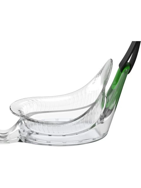 Speedo Futura Classic Clear Goggles - Fluro Green & Clear 4 Speedo Futura Classic Clear Goggles - Fluro Green & Clear - Image 4