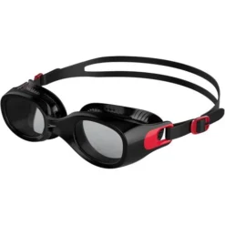 Speedo Futura Classic Smoke Goggles - Lava Red & Smoke