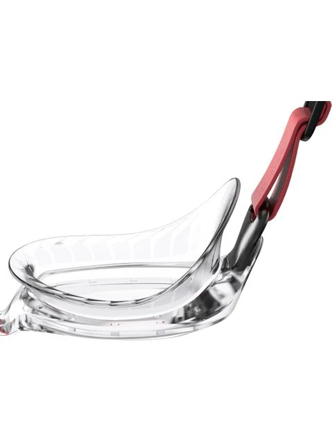 Speedo Futura Classic Junior Clear Goggles - Lava Red & Clear 4 Speedo Futura Classic Junior Clear Goggles - Lava Red & Clear - Image 4