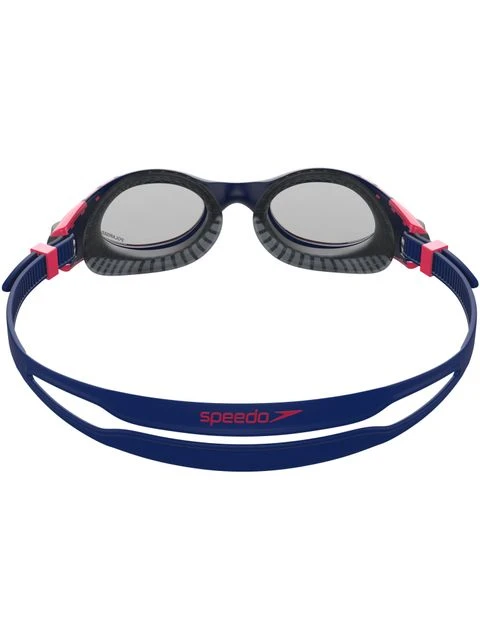 Speedo Futura Biofuse Flexiseal Triathlon Polarised Goggles - Navy & Phoenix Red 3 Speedo Futura Biofuse Flexiseal Triathlon Polarised Goggles - Navy & Phoenix Red - Image 3