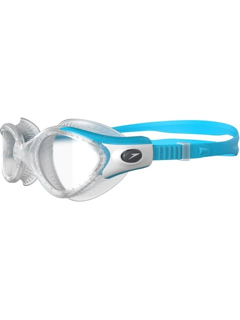 Speedo Futura Biofuse Flexiseal Female Clear Goggles - Turquoise & Clear 2 Speedo Futura Biofuse Flexiseal Female Clear Goggles - Turquoise & Clear - Image 2