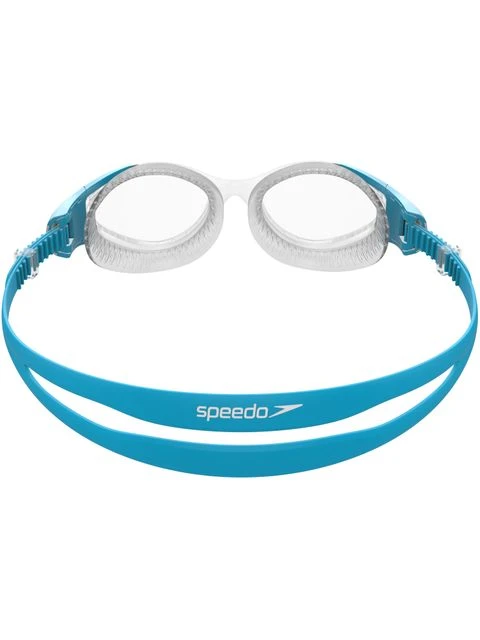 Speedo Futura Biofuse Flexiseal Female Clear Goggles - Turquoise & Clear 3 Speedo Futura Biofuse Flexiseal Female Clear Goggles - Turquoise & Clear - Image 3