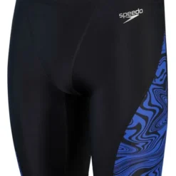 Speedo V-Cut Jammers - Black/Chroma Blue